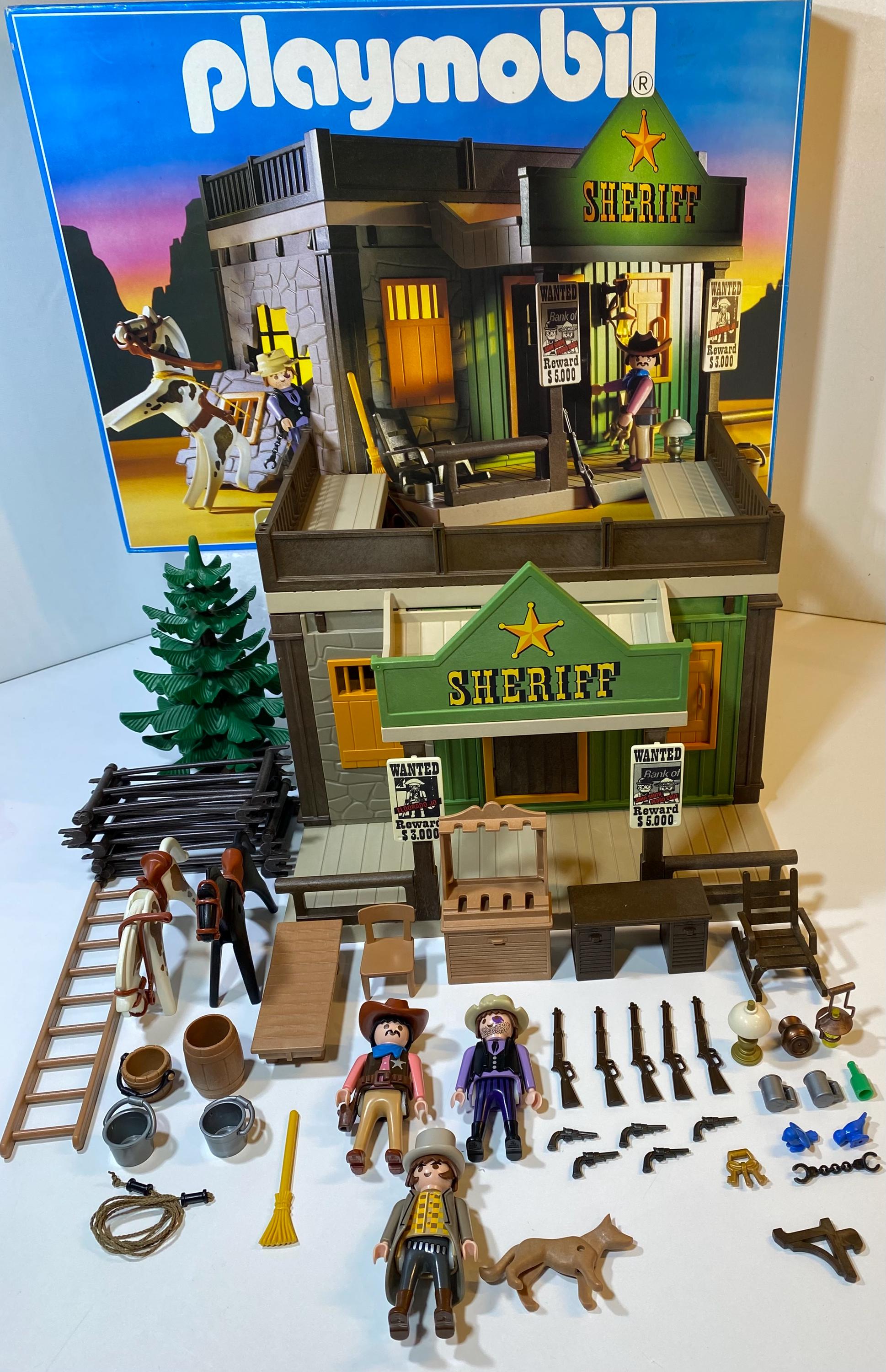 VTG Playmobil 3786 Western Sheriff's Office /prison, 1994 Germany