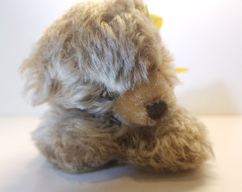 VTG Steiff Floppy Zotty Sleeping Lying Teddy Bear, 17 Cm, 1960s