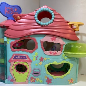 Lot De Pet Shops Avec Maison - Occasion En Très Bon état
