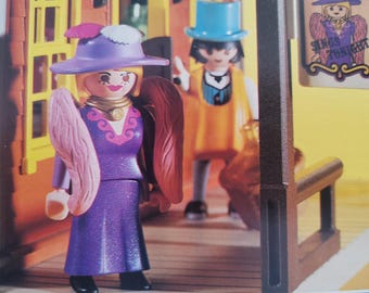 Playmobil Carnaval 9847 - Loge Boutique Costumes Complet, Très Bon état