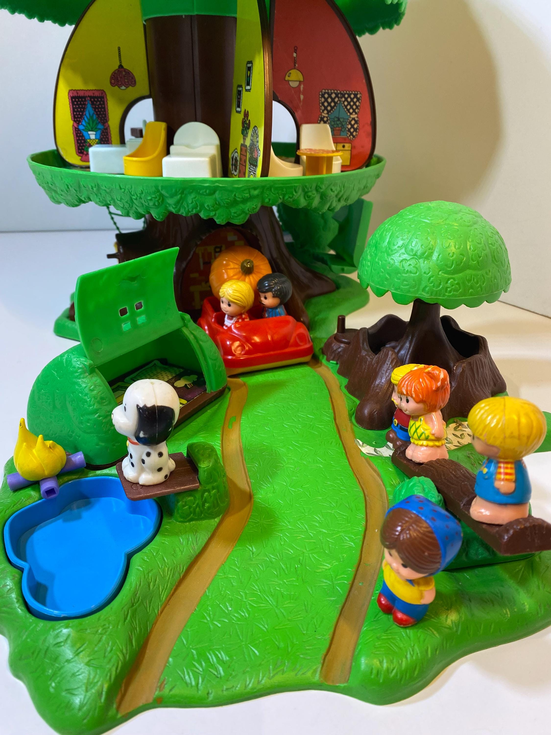 VTG Kenner Family Tree Tots Treehouse, 1975 (dolls )USA , 1977-83