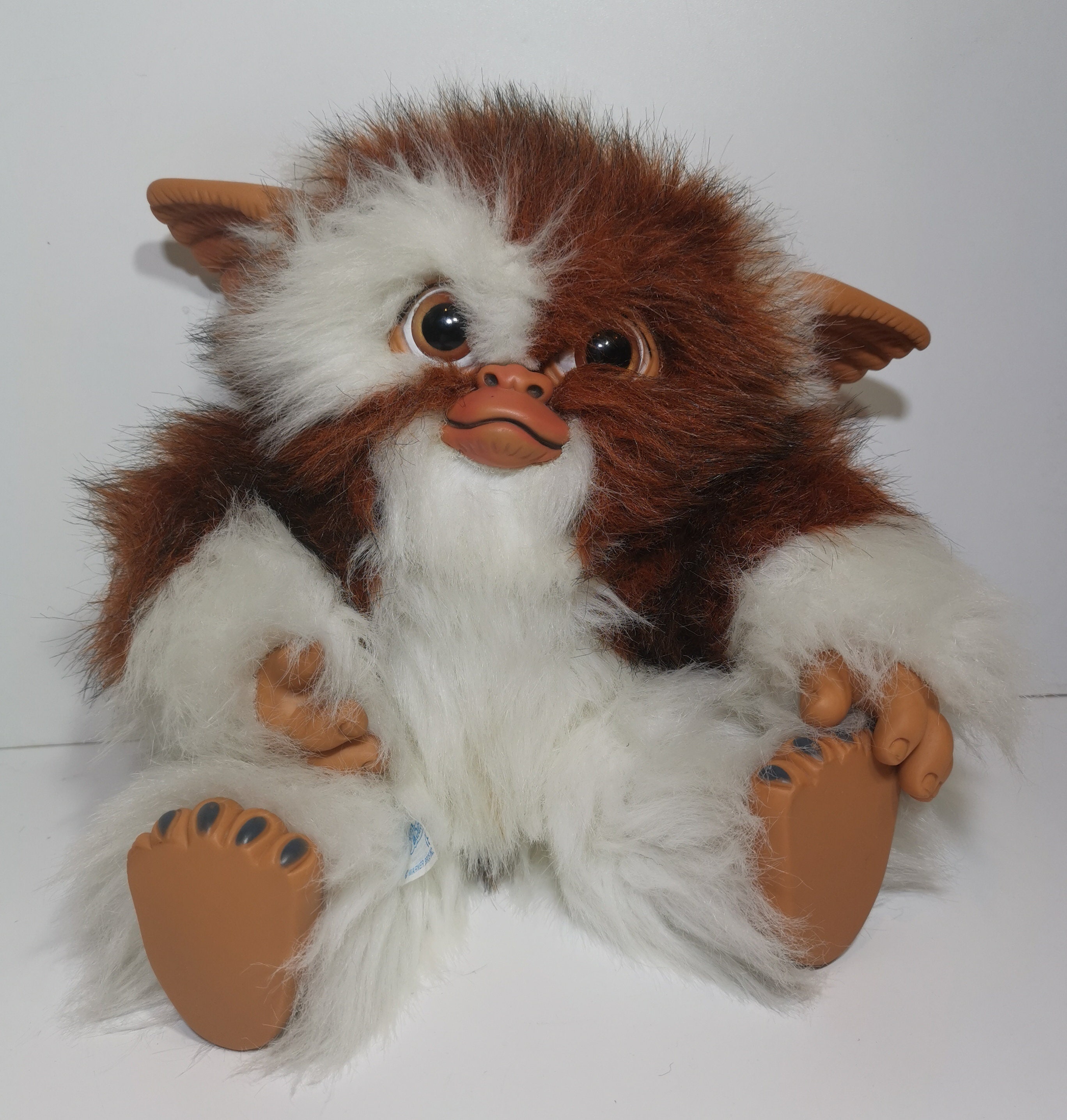 VTG Gizmo Mogwai, Gremlins, Warner Bros, Plush Toy, 40сm. Made in Spain,  From 1990s 