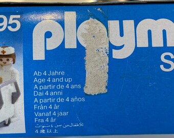 Lot PLAY-BIG Vintage Allemagne : 5680, 5940, 5904, 5742 - Esso, Cheval, école, Hôpital, Pièces