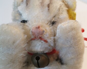 VTG シュタイフ フロッピー キティ CAT 寝ているぬいぐるみ、ドイツ