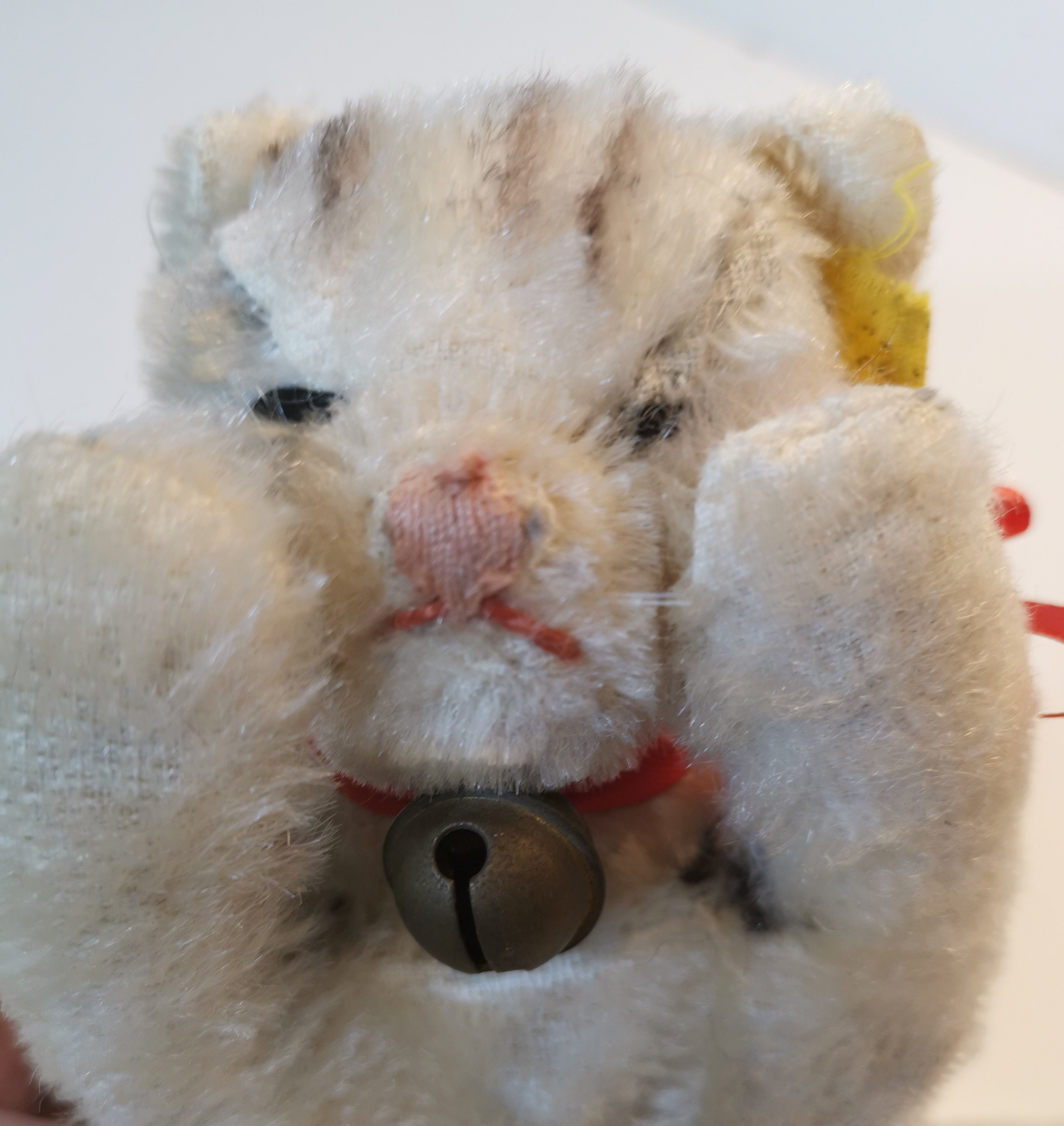 VTG シュタイフ フロッピー キティ CAT 寝ているぬいぐるみ、ドイツ