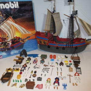 VTG Playmobil Piratenschiff Königliche - Etsy.de