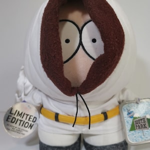 VTG South Park plush Angel Kenny McCormick , Comedy Central Hug 1998 , Funny TV show, South Park cartoon hero. Limited edition,25 cm, tags.