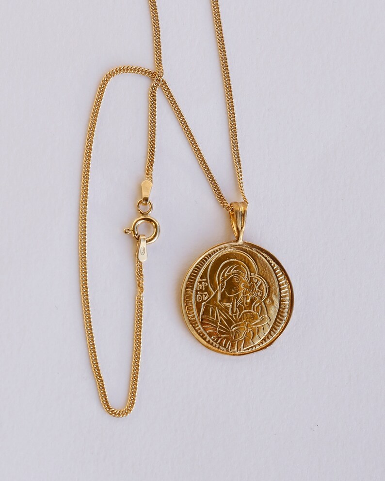 Mary coin necklace Clearance