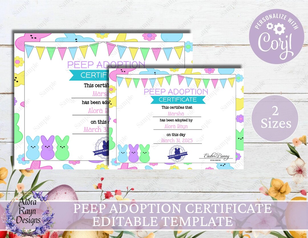 editable-peep-adoption-certificate-printable-peep-adoption-official-document-peep-adoption-certificate-template-instant-download-etsy-denmark for Adopt A Peep Free Printable Editable Peep Adoption Certificate, Printable Peep Adoption Official Document, Peep Adoption Certificate Template, Instant Download - Etsy Denmark for Adopt A Peep Free Printable