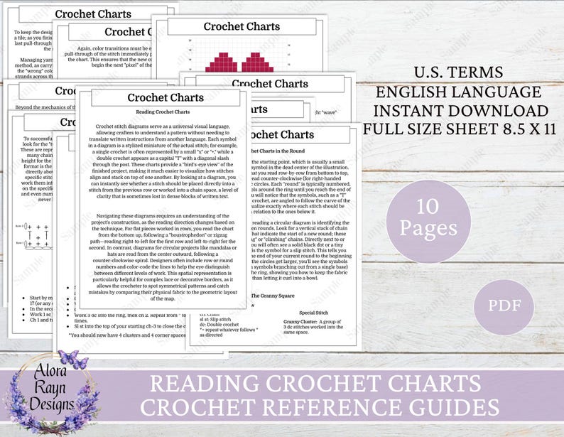 Crochet Drawing Reference Reading Crochet Charts, Chart Reference Guides, Beginner Crochet Chart ...