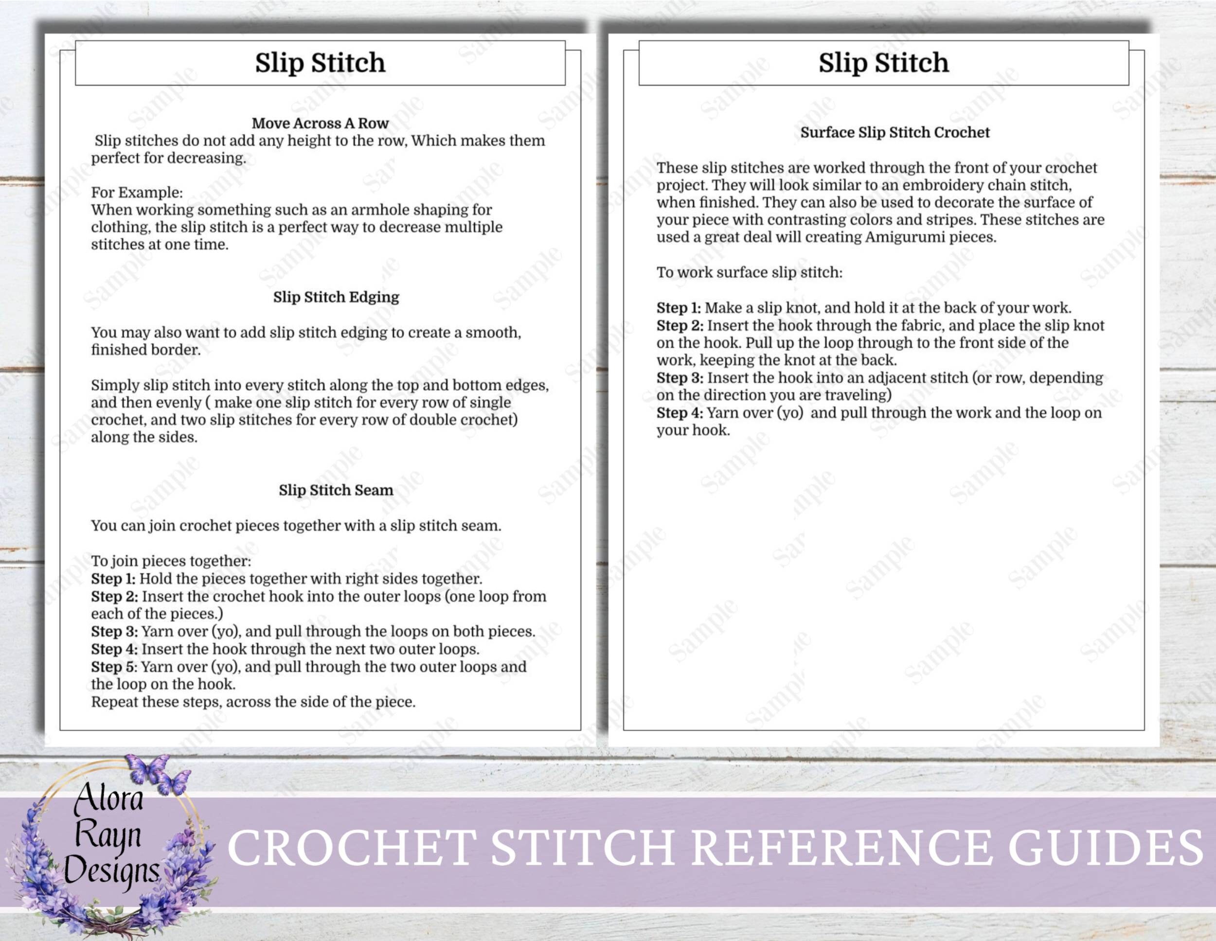 Crochet Drawing Reference Crochet Stitch Reference Guides, Beginner Crochet Reference Guides ...