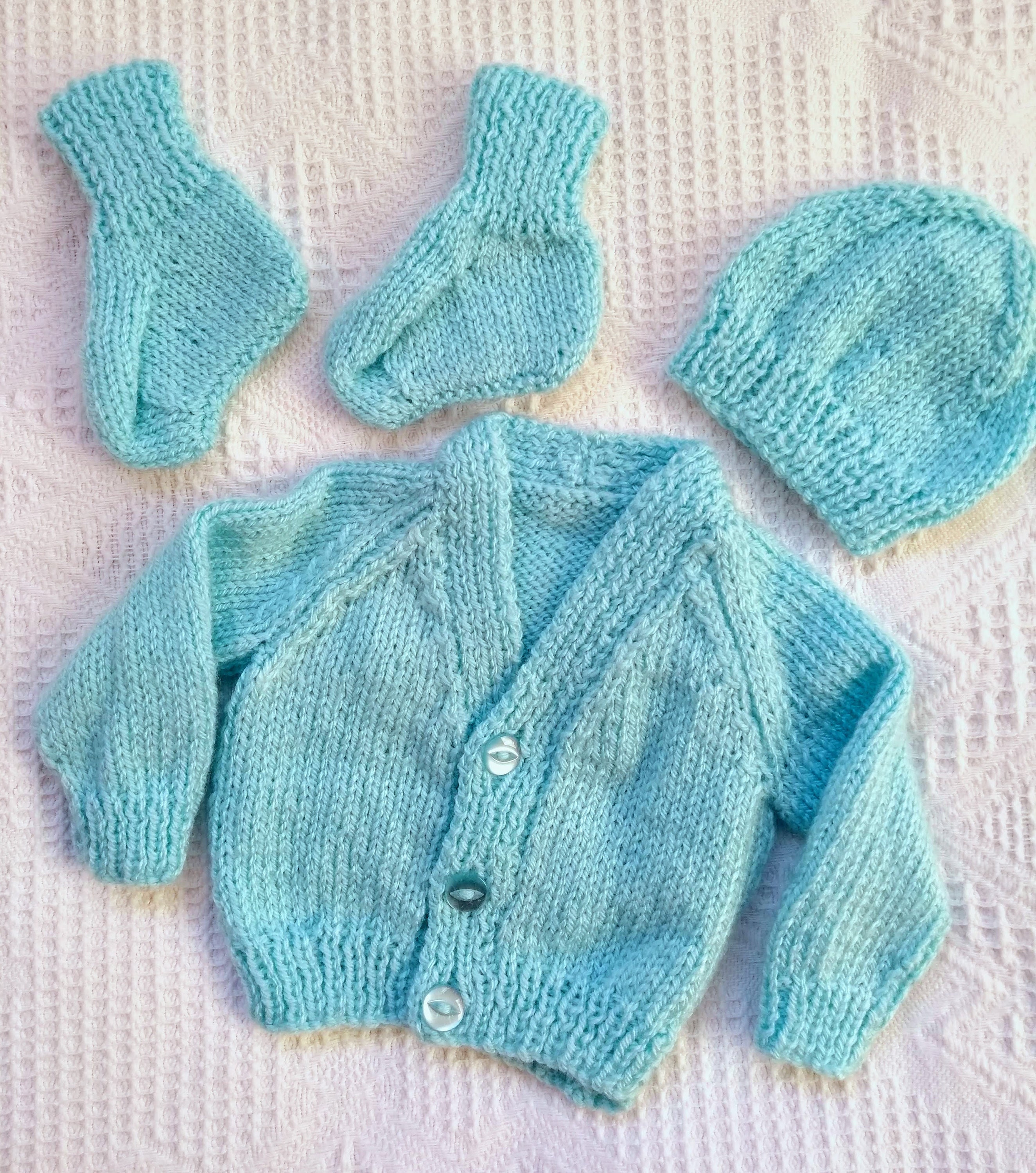 Blue baby cardigan deals