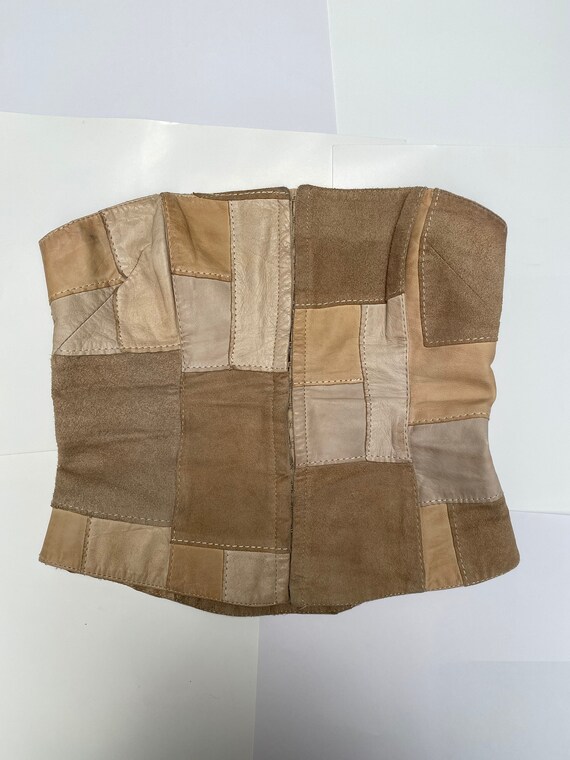 Margiela Archive style Vintage patchwork leather c