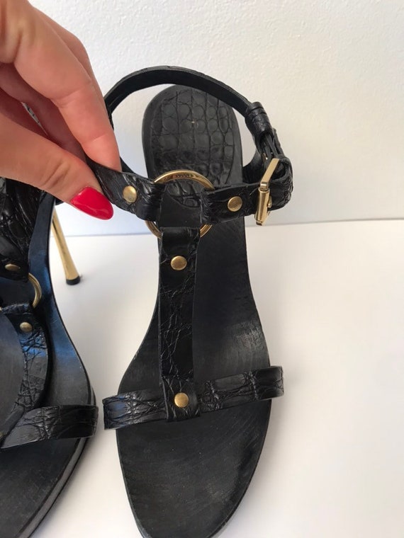gucci wooden sandals