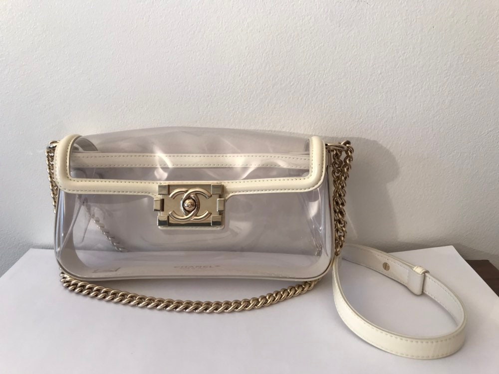 chanel transparent bags