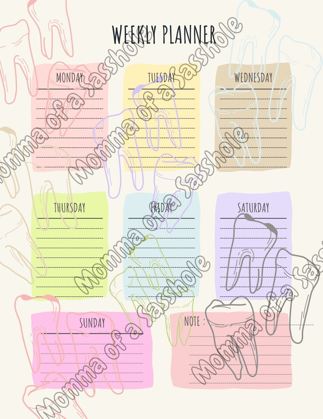 Dental Inventory List & Weekly Check List Dental Assistanat Dental