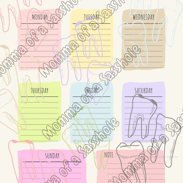 Dental Inventory List Etsy