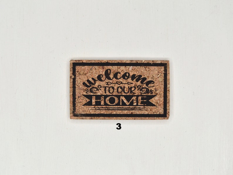 Dollhouse Doormat. Miniature “WELCOME” Rug. Miniature Floor Mat for Doll.