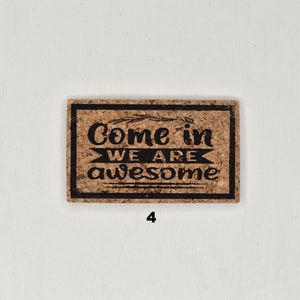 Dollhouse Doormat. Miniature “WELCOME” Rug. Miniature Floor Mat for Doll.