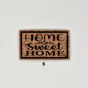 Dollhouse Doormat. Miniature “WELCOME” Rug. Miniature Floor Mat for Doll.