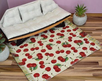 Tapis miniature pour maison de poupée 1:6 - Tapisserie pour poupées de 30 cm (30 cm)