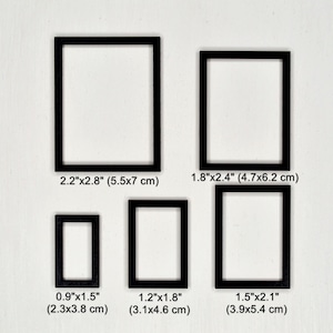 Dollhouse Miniature Picture Frame. Doll Miniature Photo Frames.