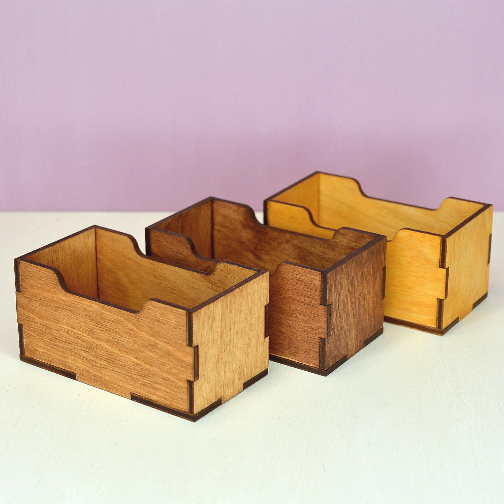 Coffre Miniature En Bois, Maison De Poupée, Échelle 1/12 | ATELIER MINIATURE