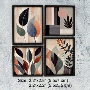 1:6 Scale Dollhouse Wall Art. Doll Miniature Framed Picture. Perfect for 11.5-12 inch Dolls.