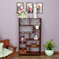 1:6 Miniature Bookcase for Dollhouse. Shelving for 12" Doll. Miniature Shelves. product logo