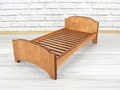 1:6 Miniature bed for doll Dollhouse furniture Miniature bedroom product logo