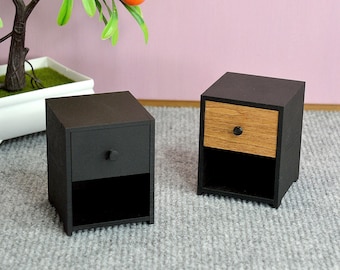 1:6 Dollhouse Bedside Table Fits for 12 inch Dolls.