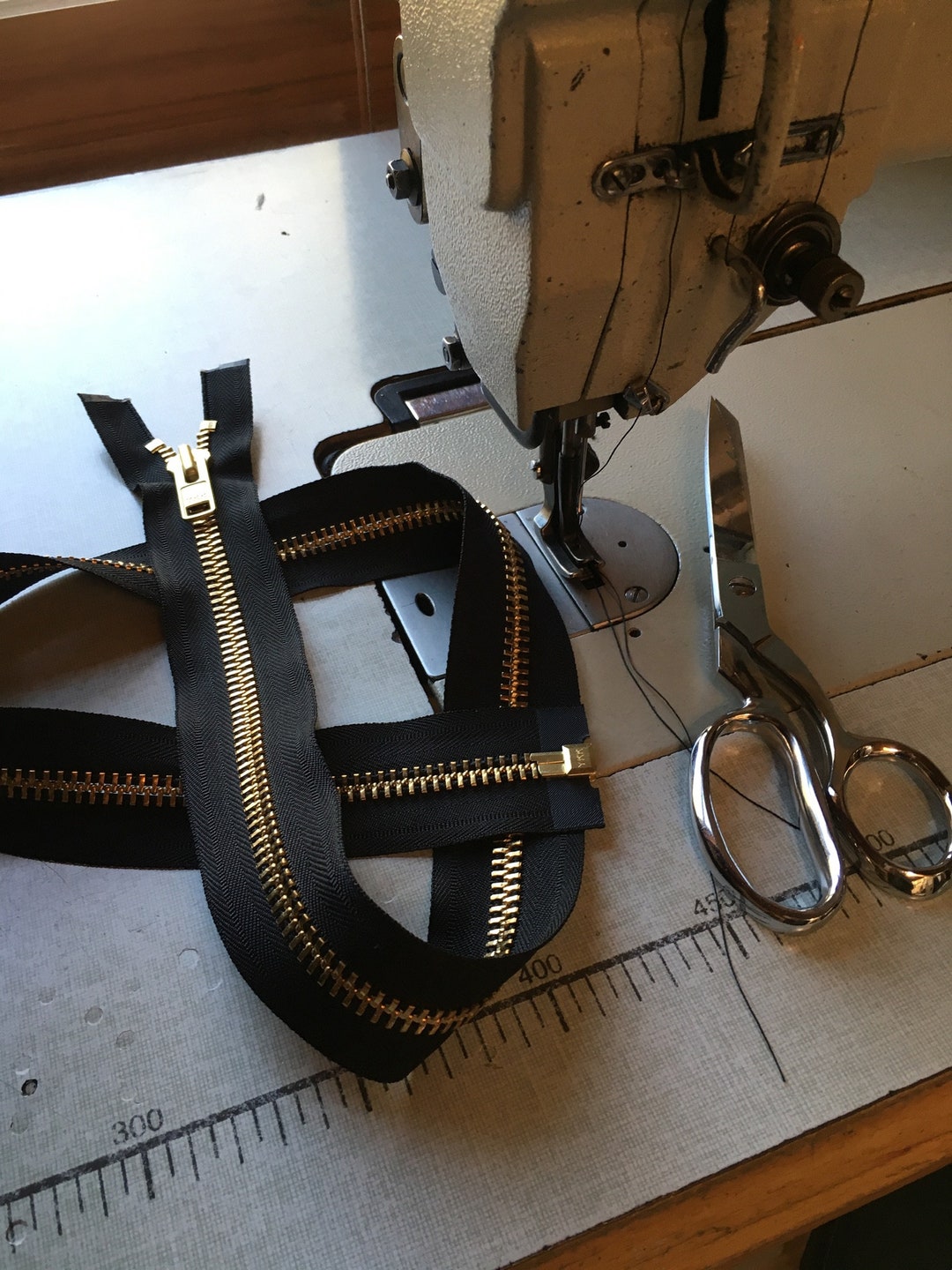 Leather or Winter Jacket Coat Zipper Replacement Etsy