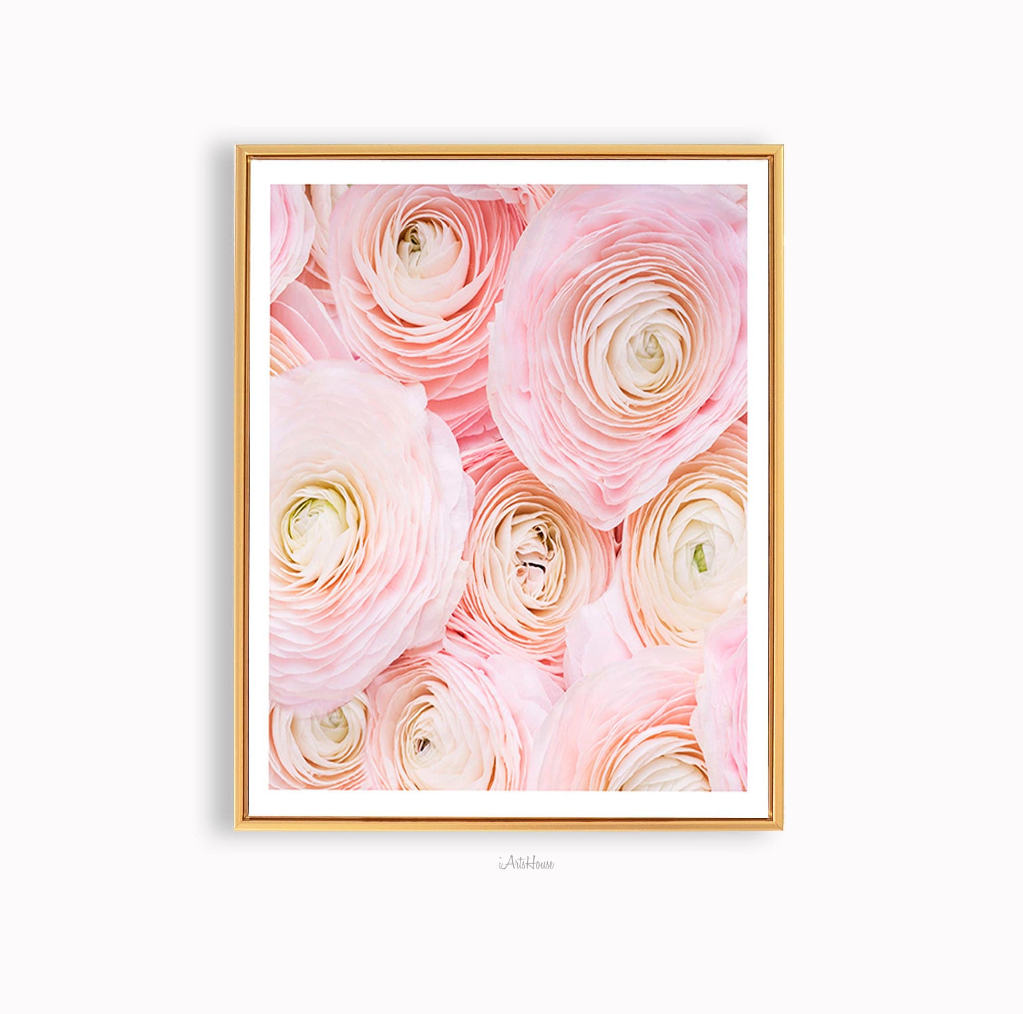 Floral Prints Canvas Art Prints Modern Canvas Art Canvas Wall Etsy