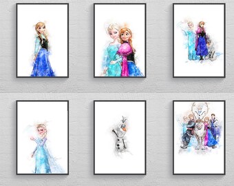 frozen nursery theme