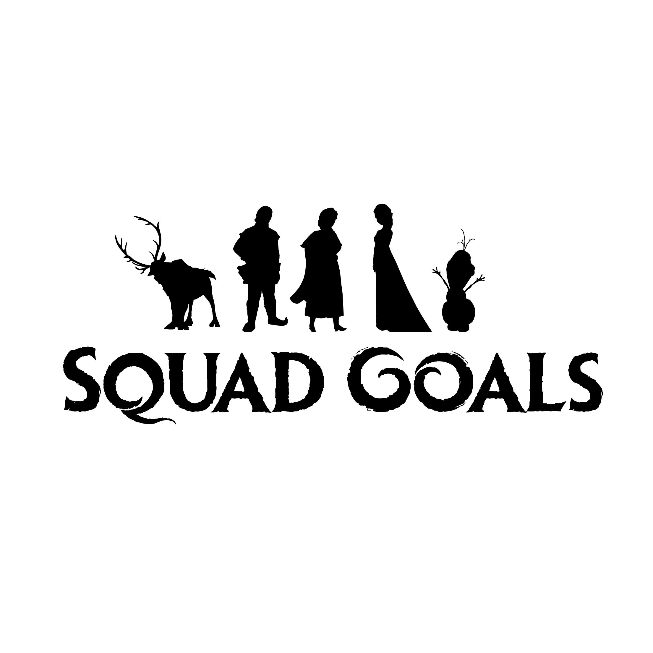 Free Free 71 Squad Goals Silhouette Disney Svg Free SVG PNG EPS DXF File