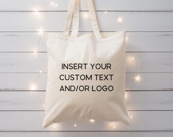 Personalized Bridesmaid Tote Bag, Custom Name Bridal Party Gift, Bridesmaid Proposal Gift, Wedding Tote, Bachelorette Party Gift