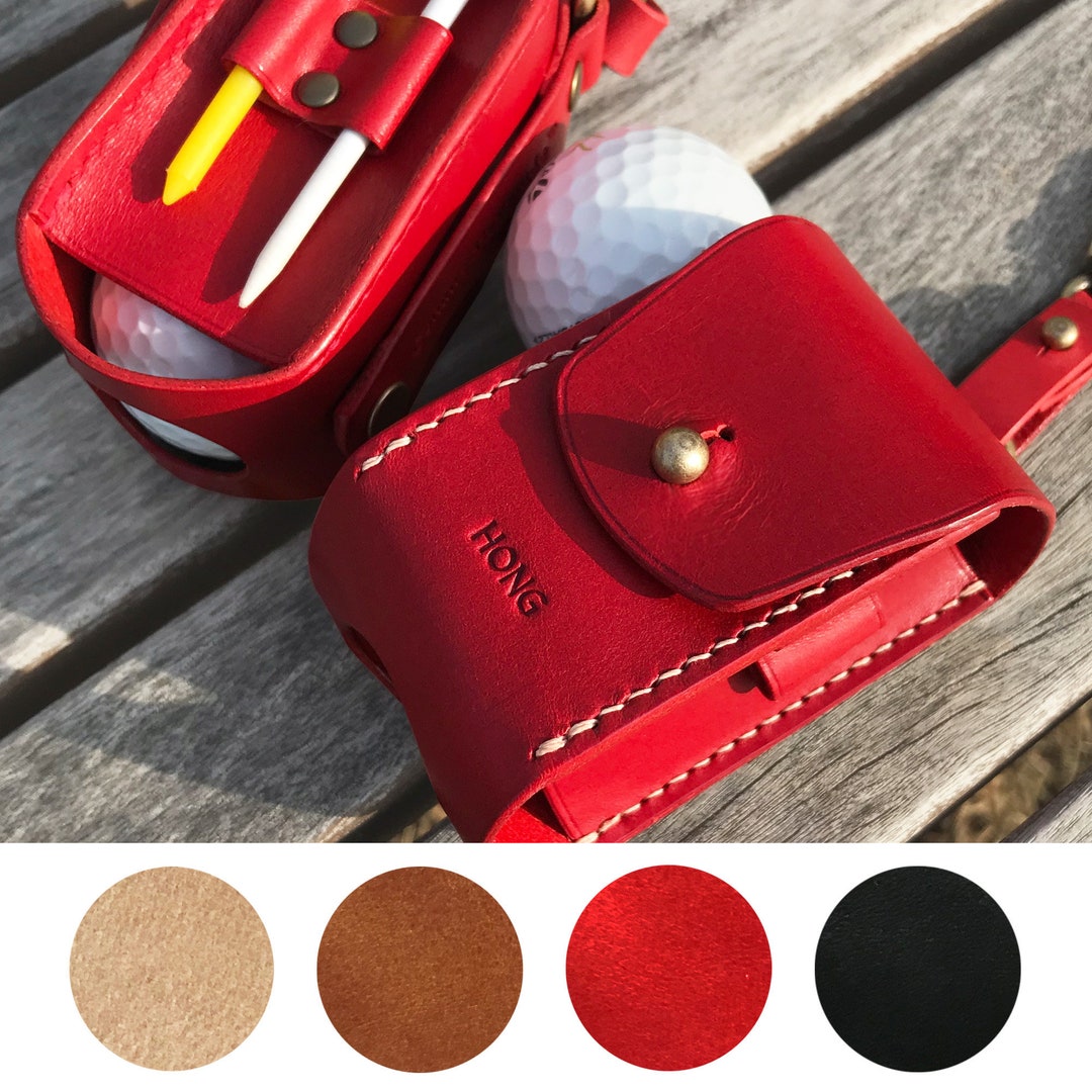 Simple Golf Ball Holder Golf Ball Case Vegetable Tanned Etsy