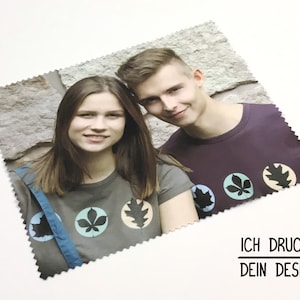 Personalized glasses cleaning cloth, display cloth, lens, glass cleaning cloth, your photo