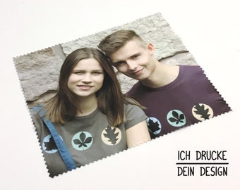 Gepersonaliseerde brilpoetsdoek, displaydoek, lens, glaspoetsdoek, uw foto