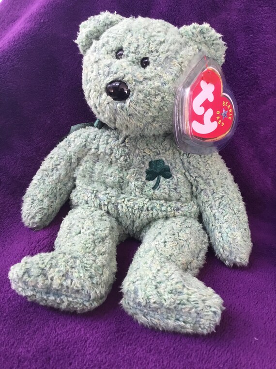 shamrock beanie baby