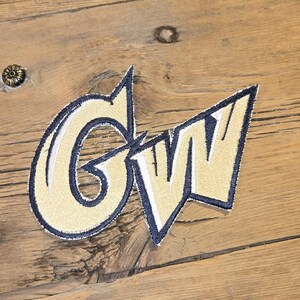 GW Embroidered Patch  Inspired Large