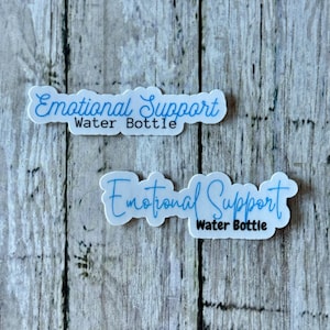Emotional Support Water Bottle Stickers, Emotional Support Water Bottle, Water Bottle Stickers