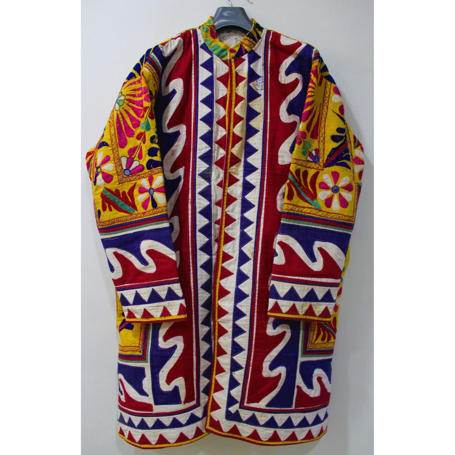 Embellished indian jacket/colourful Embroidered Vintage Etsy