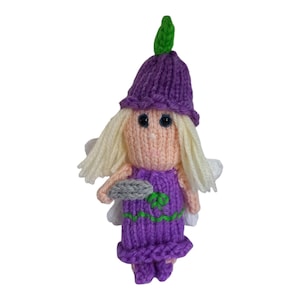 Loom Knitting PATTERNS | Loom Knit a beautiful Tulip Fairy | Loom knitted Flower Doll Pattern | Gifts