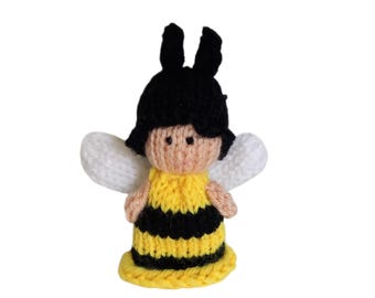 Loom Knit Bee Fairy Doll Pattern: Amigurumi Toy (Digital Download)