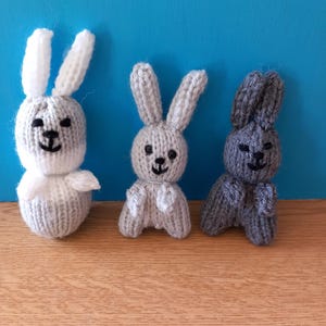 Loom Knitting PATTERNS | Loom Knit 3 Adorable Little Bunnies | Easter | Loom Knit a Rabbit | Amigurumi | Toys | Gifts