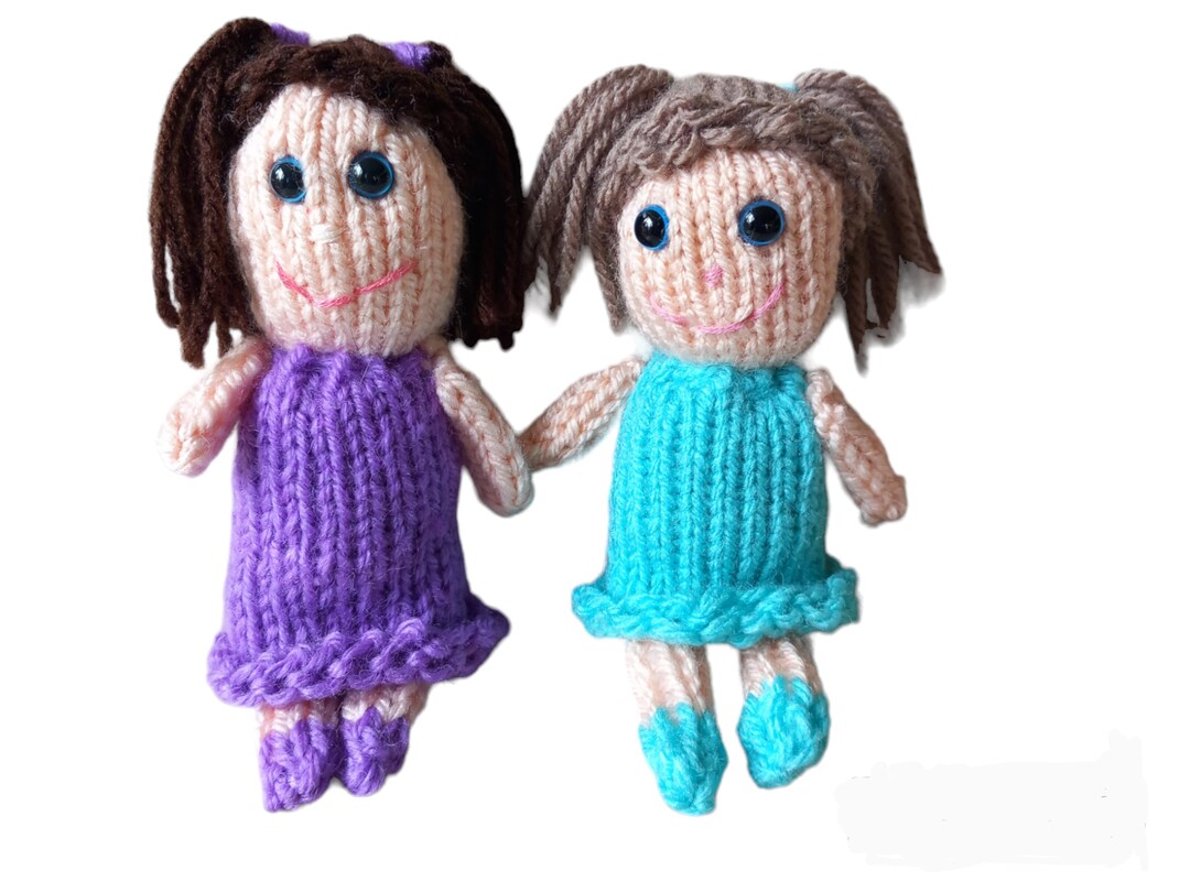 Loom Knitting PATTERNS Loom Knit a Small Doll Loom Knit Pocket Buddy