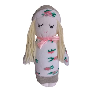 Sewing Pattern- Sock Doll Sewing Pattern PDF tutorial | soft Sock  Doll DIY