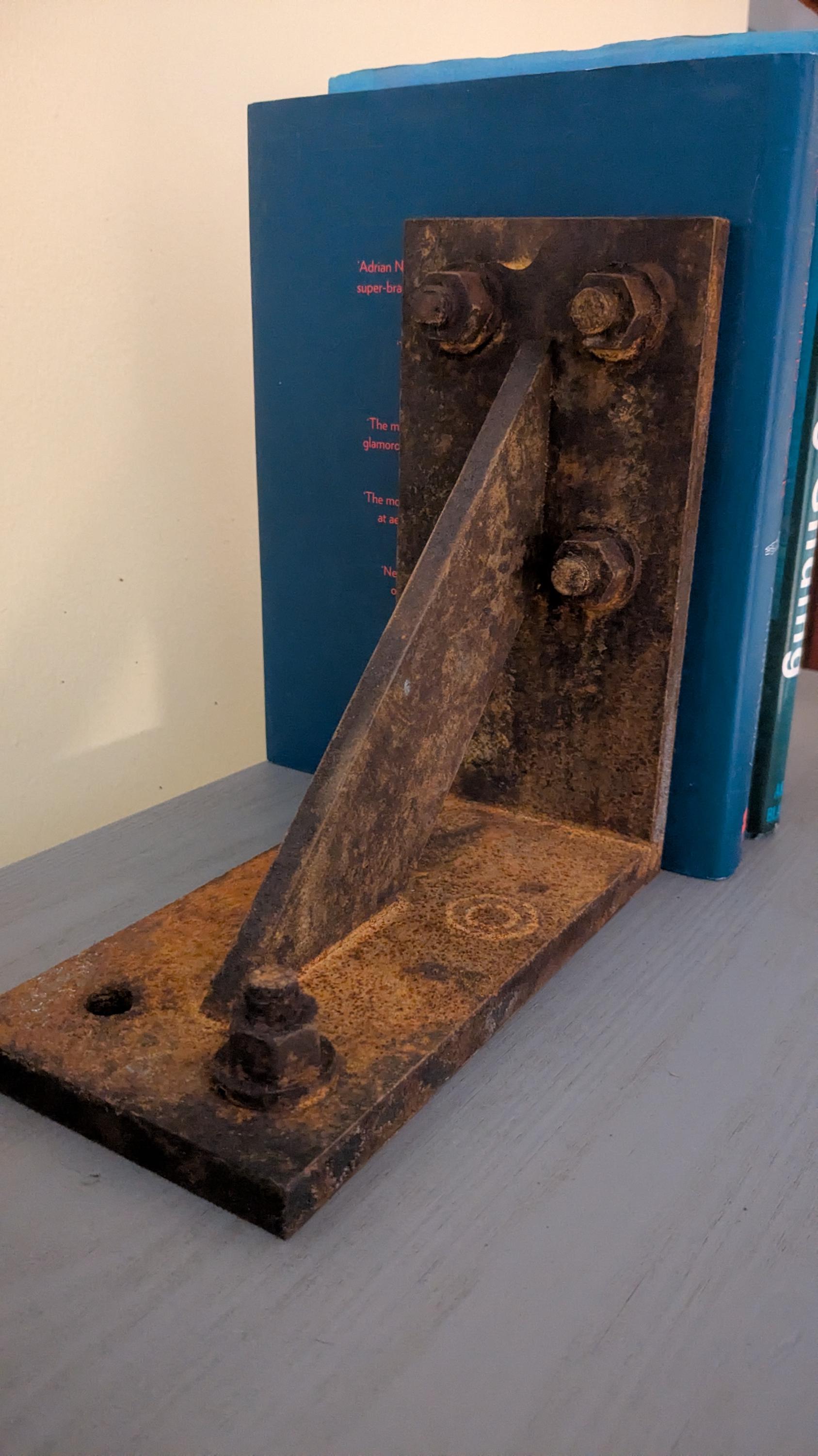 Industrial Chic Nut and Bolt Bookends