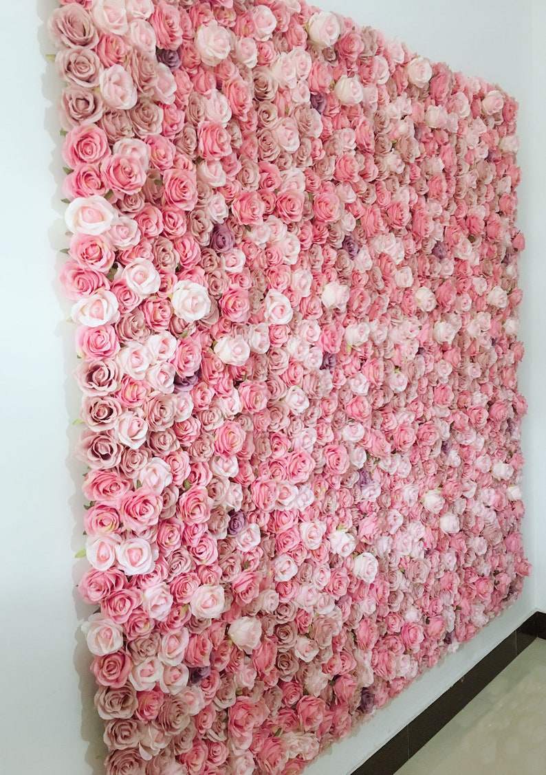 Handmade Artificial Flower Wall for Wedding Photography Etsy